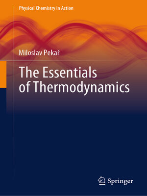 cover image of The Essentials of Thermodynamics